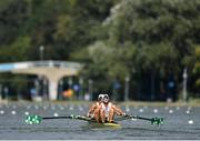 9 September 2018; Paul O'Donovan, front, and Gary O'Donovan competing in the Lightweight Men's Double Sculls heat event during day one of the World Rowing Championships in Plovdiv, Bulgaria. Photo by Seb Daly/Sportsfile