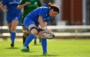 9 September 2018; Hannah O’Connor of Leinster scores her side's fourth try during the 2018 Women’s Interprovincial Rugby Championship match between Connacht and Leinster at the Sportgrounds in Galway. Photo by Brendan Moran/Sportsfile