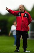 9 September 2018; TEK United coach Philip Henry during the FAI Women’s Intermediate Shield Final match between TEK United and Lakewood Athletic at Newhill Park in Two Mile Borris, Tipperary.  Photo by Harry Murphy/Sportsfile
