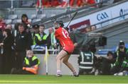 9 September 2018; Orla Cotter of Cork scores the winning point, from a free, during the Liberty Insurance All-Ireland Senior Camogie Championship Final match between Cork and Kilkenny at Croke Park in Dublin. Photo by Piaras Ó Mídheach/Sportsfile