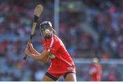 9 September 2018; Orla Cotter of Cork takes a free during the Liberty Insurance All-Ireland Senior Camogie Championship Final match between Cork and Kilkenny at Croke Park in Dublin. Photo by Piaras Ó Mídheach/Sportsfile