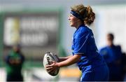 9 September 2018; Emma Hooban of Leinster during the 2018 Women’s Interprovincial Rugby Championship match between Connacht and Leinster at the Sportgrounds in Galway. Photo by Brendan Moran/Sportsfile