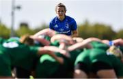 9 September 2018; Nikki Caughey of Leinster during the 2018 Women’s Interprovincial Rugby Championship match between Connacht and Leinster at the Sportgrounds in Galway. Photo by Brendan Moran/Sportsfile