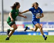 9 September 2018; Lauren Farrell McCabe of Leinster is tackled by Shannon Touhey of Connacht during the 2018 Women’s Interprovincial Rugby Championship match between Connacht and Leinster at the Sportgrounds in Galway. Photo by Brendan Moran/Sportsfile