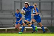 9 September 2018; Hannah O’Connor of Leinster during the 2018 Women’s Interprovincial Rugby Championship match between Connacht and Leinster at the Sportgrounds in Galway. Photo by Brendan Moran/Sportsfile
