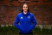 10 September 2018; Michelle Claffey poses for a portrait following a Leinster Rugby press conference at Leinster Rugby Headquarters in Dublin. Photo by Ramsey Cardy/Sportsfile