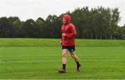 10 September 2018; Keith Earls arrives for Munster Rugby squad training at the University of Limerick in Limerick. Photo by Diarmuid Greene/Sportsfile