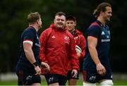 10 September 2018; Dave Kilcoyne with Chris Cloete, left, during Munster Rugby squad training at the University of Limerick in Limerick. Photo by Diarmuid Greene/Sportsfile