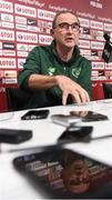 10 September 2018; Republic of Ireland manager Martin O'Neill during a Republic of Ireland press conference at Municipal Stadium in Wroclaw, Poland. Photo by Stephen McCarthy/Sportsfile