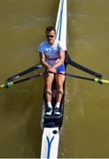 11 September 2018; Samuel Mottram of Great Britain on his way to winning his Lightweight Men's Single Sculls repechage event on day three of the World Rowing Championships in Plovdiv, Bulgaria. Photo by Seb Daly/Sportsfile