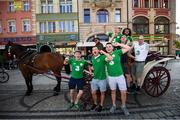 11 September 2018; Republic of Ireland supporters ahead of the International Friendly match between Poland and Republic of Ireland at the Stadion Miejski in Wroclaw, Poland. Photo by Stephen McCarthy/Sportsfile