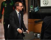 11 September 2018; Republic of Ireland manager Martin O'Neill arrives ahead of the International Friendly match between Poland and Republic of Ireland at the Municipal Stadium in Wroclaw, Poland. Photo by Stephen McCarthy/Sportsfile