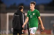 11 September 2018; Ryan Delaney of Republic of Ireland leaves the pitch after the UEFA European U21 Championship Qualifier Group 5 match between Republic of Ireland and Germany at Tallaght Stadium in Tallaght, Dublin. Photo by Brendan Moran/Sportsfile