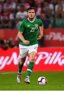 11 September 2018; Kevin Long of Republic of Ireland during the International Friendly match between Poland and Republic of Ireland at the Municipal Stadium in Wroclaw, Poland. Photo by Stephen McCarthy/Sportsfile