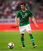11 September 2018; Enda Stevens of Republic of Ireland during the International Friendly match between Poland and Republic of Ireland at the Municipal Stadium in Wroclaw, Poland. Photo by Stephen McCarthy/Sportsfile