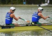 12 September 2018; Paul O'Donovan, right, and Gary O'Donovan of Ireland warm-down following their victory in their Lightweight Men's Double Sculls quaterfinalon day four of the World Rowing Championships in Plovdiv, Bulgaria. Photo by Seb Daly/Sportsfile