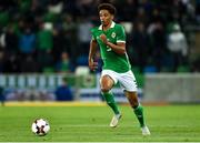 11 September 2018; Jamal Lewis of Northern Ireland during the International Friendly match between Northern Ireland and Israel at the National Football Stadium at Windsor Park in Belfast. Photo by Oliver McVeigh/Sportsfile