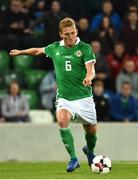 11 September 2018; George Saville of Northern Ireland during the International Friendly match between Northern Ireland and Israel at the National Football Stadium at Windsor Park in Belfast. Photo by Oliver McVeigh/Sportsfile