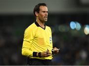 11 September 2018; Referee Bas Nijhuis during the International Friendly match between Northern Ireland and Israel at the National Football Stadium at Windsor Park in Belfast. Photo by Oliver McVeigh/Sportsfile