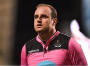 7 September 2018; Referee Stuart Berry during the Guinness PRO14 Round 2 match between Ulster and Edinburgh Rugby at the Kingspan Stadium in Belfast. Photo by Oliver McVeigh/Sportsfile