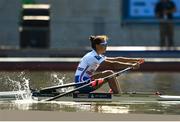 13 September 2018; Imogen Grant of Great Britain on her way to winning her Lightweight Women's Single Sculls semi-final race on day five of the World Rowing Championships in Plovdiv, Bulgaria. Photo by Seb Daly/Sportsfile