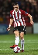 24 August 2018; Aaron McEneff of Derry City during the Irish Daily Mail FAI Cup Second Round match between Derry City and St. Patrick's Athletic at Brandywell Stadium, in Derry. Photo by Oliver McVeigh/Sportsfile