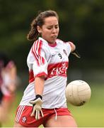 26 August 2018; Emma Doherty of Derry during the TG4 All-Ireland Junior Championship Semi Final match between Derry and Louth at Aghaloo O'Neills in Aughnacloy, Co. Tyrone. Photo by Oliver McVeigh/Sportsfile