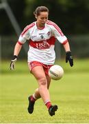 26 August 2018; Emma Doherty of Derry during the TG4 All-Ireland Junior Championship Semi Final match between Derry and Louth at Aghaloo O'Neills in Aughnacloy, Co. Tyrone. Photo by Oliver McVeigh/Sportsfile