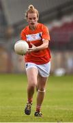 4 August 2018; Shauna Grey of Armagh during the TG4 All-Ireland Ladies Football Senior Championship quarter-final match between Armagh and Donegal at Healy Park in Omagh, Tyrone. Photo by Oliver McVeigh/Sportsfile