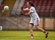 4 August 2018; Caroline O'Hare of Armagh during the TG4 All-Ireland Ladies Football Senior Championship quarter-final match between Armagh and Donegal at Healy Park in Omagh, Tyrone. Photo by Oliver McVeigh/Sportsfile