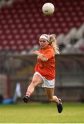4 August 2018; Lauren McConville of Armagh during the TG4 All-Ireland Ladies Football Senior Championship quarter-final match between Armagh and Donegal at Healy Park in Omagh, Tyrone. Photo by Oliver McVeigh/Sportsfile