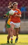 4 August 2018; Aimee Mackin of Armagh during the TG4 All-Ireland Ladies Football Senior Championship quarter-final match between Armagh and Donegal at Healy Park in Omagh, Tyrone. Photo by Oliver McVeigh/Sportsfile