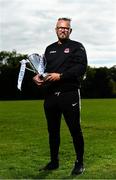 13 September 2018; Cobh Ramblers manager Stephen Henderson poses for a portrait during the EA SPORTS Cup Final Media Day at FAI HQ, in Abbotstown, Dublin. Photo by Sam Barnes/Sportsfile