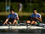 14 September 2018; Ronan Byrne, left, and Philip Doyle of Ireland after finishing fifth in their Men's Double Sculls semi-final on day six of the World Rowing Championships in Plovdiv, Bulgaria. Photo by Seb Daly/Sportsfile