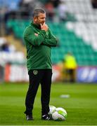 11 September 2018; Republic of Ireland coach Mark Kinsella during the UEFA European U21 Championship Qualifier Group 5 match between Republic of Ireland and Germany at Tallaght Stadium in Tallaght, Dublin. Photo by Brendan Moran/Sportsfile