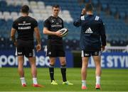 14 September 2018; Jonathan Sexton, centre, with Dave Kearney, left, and Rob Kearney, right, during the Leinster captains run at the RDS Arena in Dublin. Photo by Eóin Noonan/Sportsfile