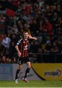 14 September 2018; Daniel Kelly of Bohemians celebrates after scoring his side's third goal during the SSE Airtricity League Premier Division match between Bohemians and Cork City at Dalymount Park in Dublin. Photo by Stephen McCarthy/Sportsfile