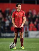 14 September 2018; Joey Carbery of Munster prepares to kick a conversion during the Guinness PRO14 Round 3 match between Munster and Ospreys at Irish Independent Park in Cork. Photo by Brendan Moran/Sportsfile