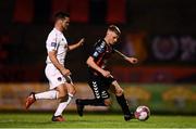 14 September 2018; Paddy Kirk of Bohemians in action against Jimmy Keohane of Cork City during the SSE Airtricity League Premier Division match between Bohemians and Cork City at Dalymount Park in Dublin. Photo by Stephen McCarthy/Sportsfile