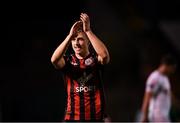 14 September 2018; Keith Buckley of Bohemians following the SSE Airtricity League Premier Division match between Bohemians and Cork City at Dalymount Park in Dublin. Photo by Stephen McCarthy/Sportsfile