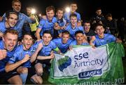 14 September 2018; UCD players celebrate following the SSE Airtricity League First Division match between UCD and Finn Harps at the UCD Bowl in Dublin. Photo by Harry Murphy/Sportsfile
