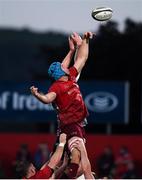 14 September 2018; Tadhg Beirne of Munster during the Guinness PRO14 Round 3 match between Munster and Ospreys at Irish Independent Park, in Cork. Photo by David Fitzgerald/Sportsfile