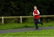 15 September 2018; parkrun Ireland in partnership with Vhi, added their 100th event on Saturday, 15th September, with the introduction of the Tyrrelstown parkrun in Co. Dublin. Pictured is James O'Keeffe, from Maynooth, Co. Kildare. parkruns take place over a 5km course weekly, are free to enter and are open to all ages and abilities, providing a fun and safe environment to enjoy exercise. To register for a parkrun near you visit www.parkrun.ie. Photo by Piaras Ó Mídheach/Sportsfile