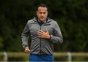 15 September 2018; parkrun Ireland in partnership with Vhi, added their 100th event on Saturday, 15th September, with the introduction of the Tyrrelstown parkrun in Co. Dublin. Pictured is Taoiseach Leo Varadkar, T.D. parkruns take place over a 5km course weekly, are free to enter and are open to all ages and abilities, providing a fun and safe environment to enjoy exercise. To register for a parkrun near you visit www.parkrun.ie. Photo by Piaras Ó Mídheach/Sportsfile