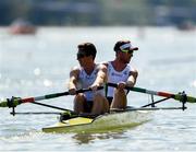 15 September 2018; Mark O'Donovan, left, and Shane O'Driscoll of Ireland warm-down after finishing fourth in their Men's Pair C Final on day seven of the World Rowing Championships in Plovdiv, Bulgaria. Photo by Seb Daly/Sportsfile