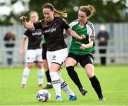 15 September 2018; Kylie Murphy of Wexford Youths in action against Karen Duggan of Peamount United during the Continental Tyres Women’s National League Cup Final between Wexford Youths at Peamount United at Ferrcarrig Park in Wexford. Photo by Matt Browne/Sportsfile