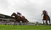 15 September 2018; Rostropovich, with Donnacha O'Brien up, left, on their way to winning the Paddy's Rewards Club Stakes during Irish Champions Stakes Day during the Leopardstown Races at Leopardstown in Dublin. Photo by Sam Barnes/Sportsfile