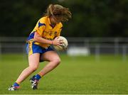 15 September 2018; Gráinne Nolan of Banner Ladies, Ennis, Co Clare, in action against Emyvale, Co Monaghan, in the Senior Championship Final during the 2018 LGFA All-Ireland Club 7s at Naomh Mearnóg & St Sylvesters in Dublin.    Photo by Piaras Ó Mídheach/Sportsfile