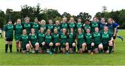 15 September 2018; The Connacht team prior to the U18 Girls Interprovincial Championship match between Leinster and connacht at Barnhall RFC in Parsonstown, Leixlip, Co. Kildare. Photo by Barry Cregg/Sportsfile