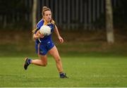 15 September 2018; Lisa Cafferkey of Parnells, London, in action against Kilmurry Ibrickane, Co Clare, in the Intermediate Championship Semi-Final during the 2018 LGFA All-Ireland Club 7s at Naomh Mearnóg & St Sylvesters in Dublin.    Photo by Piaras Ó Mídheach/Sportsfile